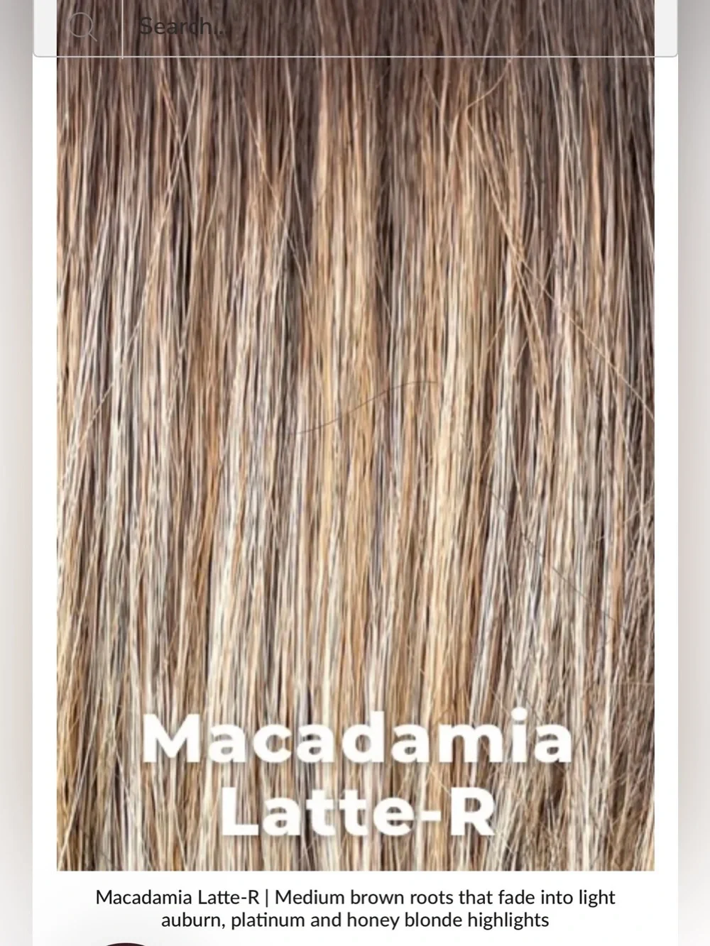Belle Tress Liverpool - Macadamia Latte-R